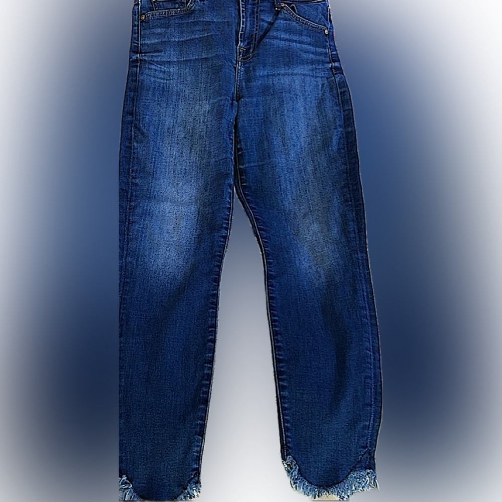7 For All Mankind Ankle Skinny Jeans, Size 29
